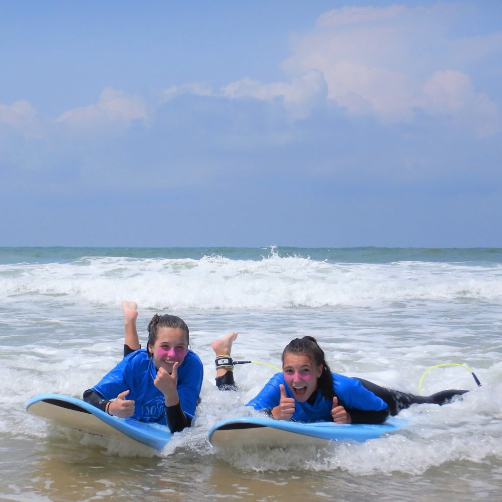 surf stay for teenagers france gironde