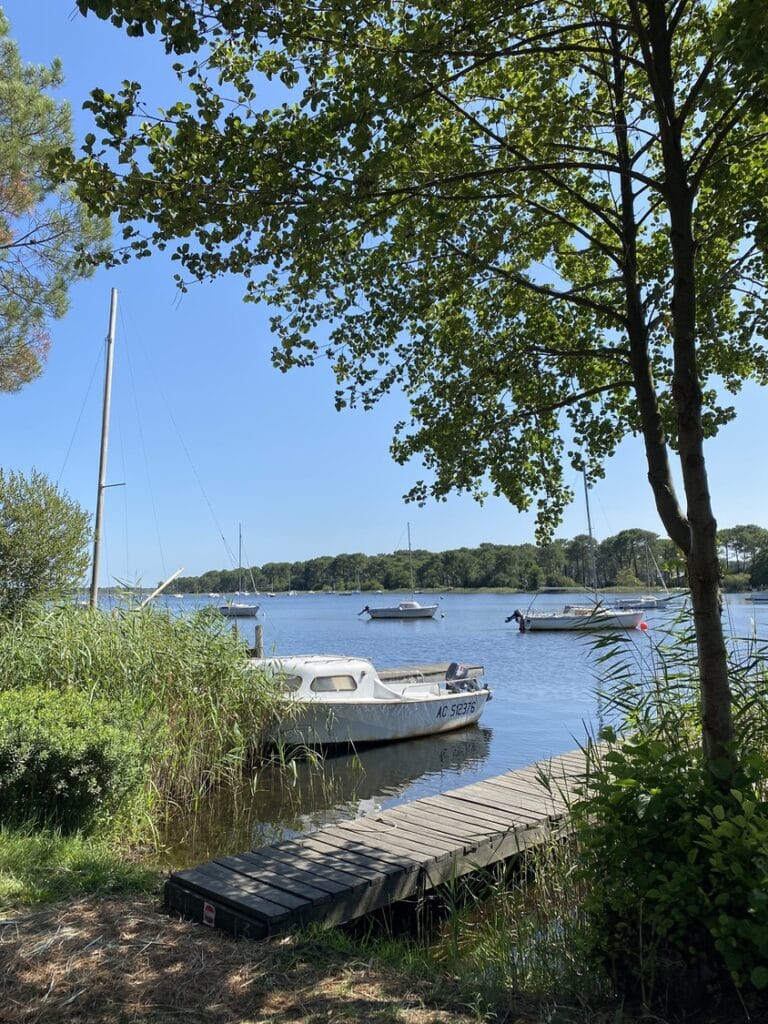 balade le long du lac de lacanau longarisse