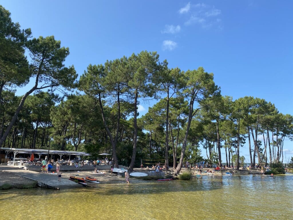 lac lacanau activité famille gironde bordeaux